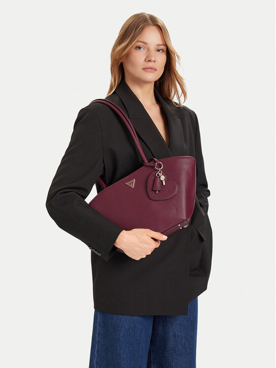 Guess Kabelka Guess Bolena HWZG92 07090 Bordó