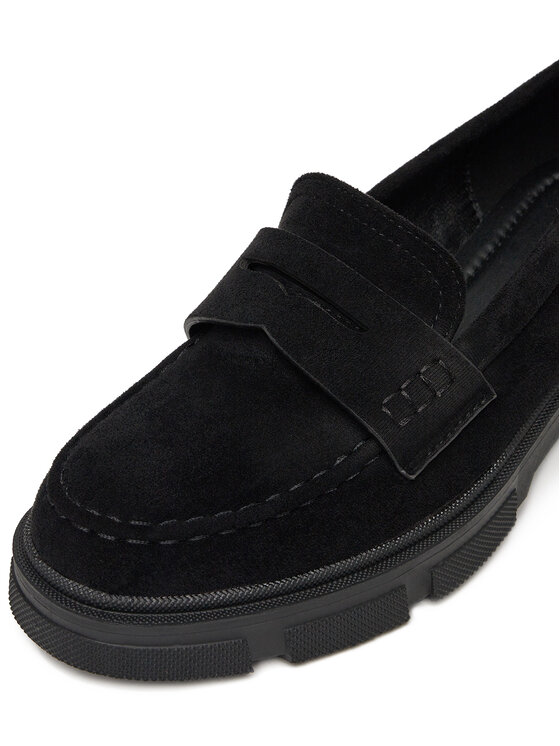 DeeZee Loafersy DeeZee LZP01 Černá