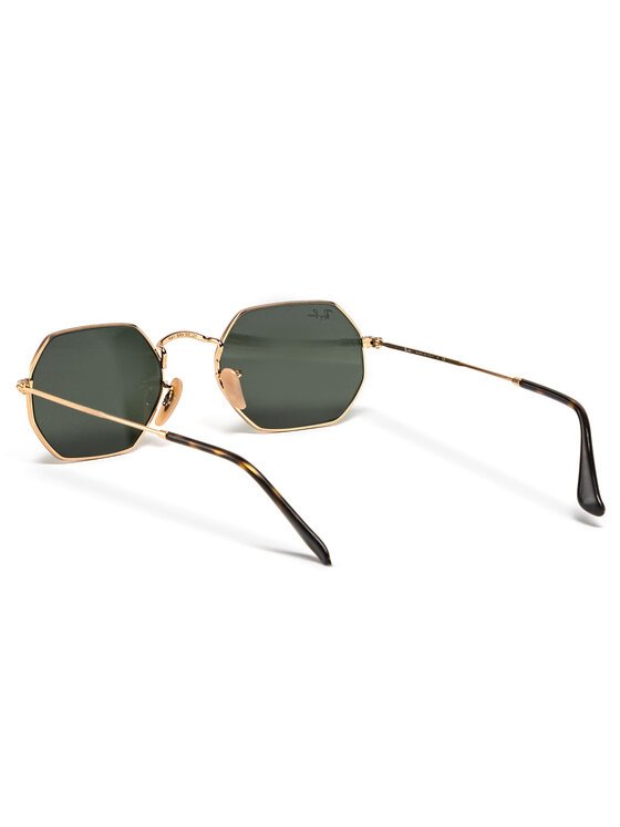 Ray-Ban Akiniai nuo saulės Ray-Ban Octagonal 0RB3556N 001 Žalia