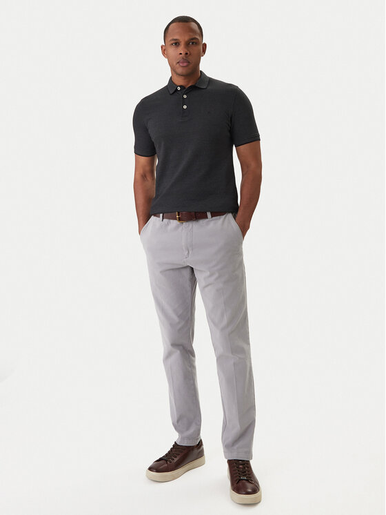 Jack & Jones Jack & Jones Polo marškinėliai Paulos 12136668 Juoda Slim Fit