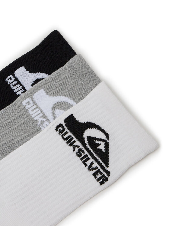 Quiksilver Довгі шкарпетки Quiksilver AS_QUIKSILVER_101W_SS25 (3-PACK) Білий