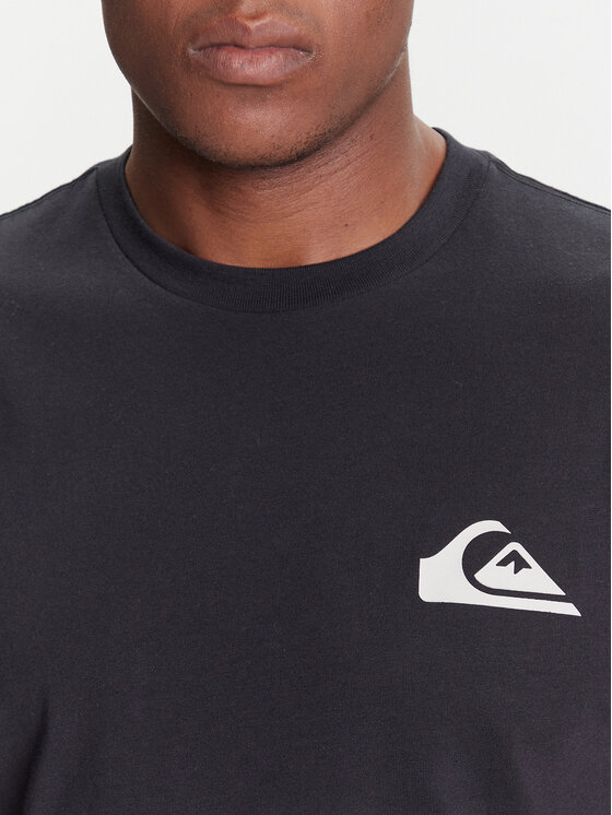 Quiksilver Quiksilver Camiseta Ev Mini Logo Ss EQYZT08181 Negro Regular Fit