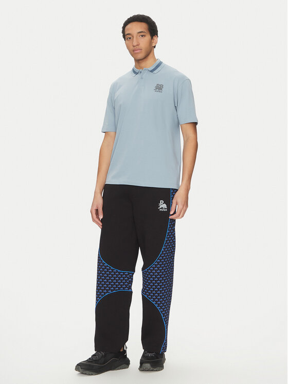 HUGO HUGO Поло Dodac_RB 50542748 Світло-синій Regular Fit