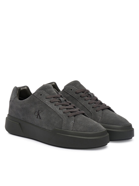 Calvin Klein Sneakersy Calvin Klein Chunky Cupsole Lace Up Su Ml YW0YW01949 Sivá