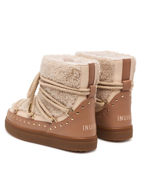 Inuikii Cizme de zăpadă Inuikii Curly Rock 1001.003.0072 Bej deschis