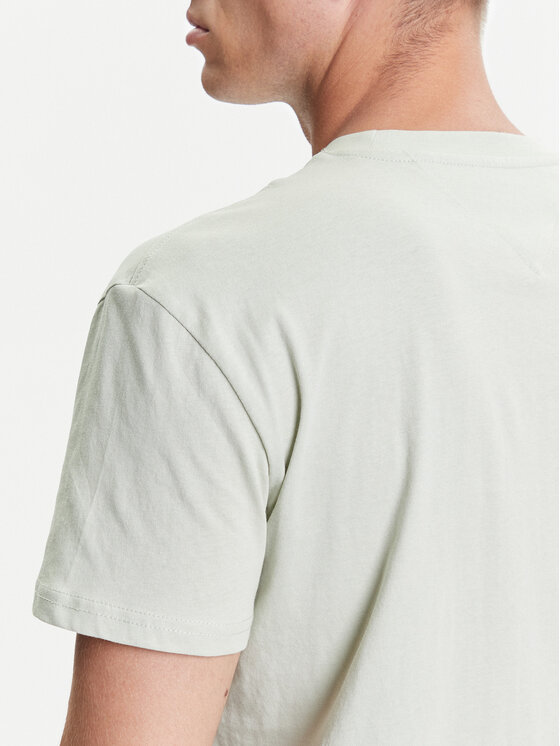 Tommy Jeans Tommy Jeans T-Shirt Dna Flag DM0DM21941 Πράσινο Regular Fit