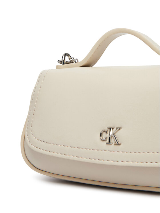 Calvin Klein Kabelka Calvin Klein LV04F3679G Krémová