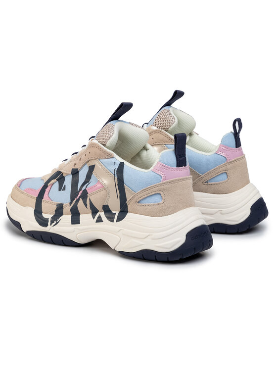 Sneakers Calvin Klein Jeans Marleen B4R0869 Beige | Escarpe.it