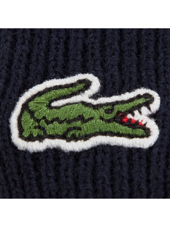 Lacoste Σετ σκούφος και γάντια Lacoste RB2387 Σκούρο μπλε