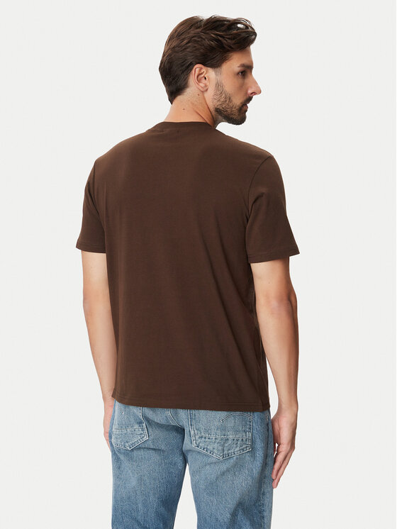 Napapijri Napapijri Camiseta NP0A88TR Marrón oscuro Regular Fit