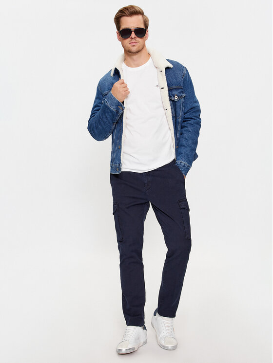 Gant Gant T-shirt Shield 2003185 Bianco Slim Fit