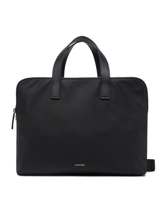 Calvin Klein Чанта за лаптоп Calvin Klein Business Tech 2g Laptop Bag K50K512933 Черен