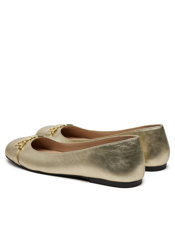 LOVE MOSCHINO Балетки LOVE MOSCHINO JA11011G1MIF0900 Золотий