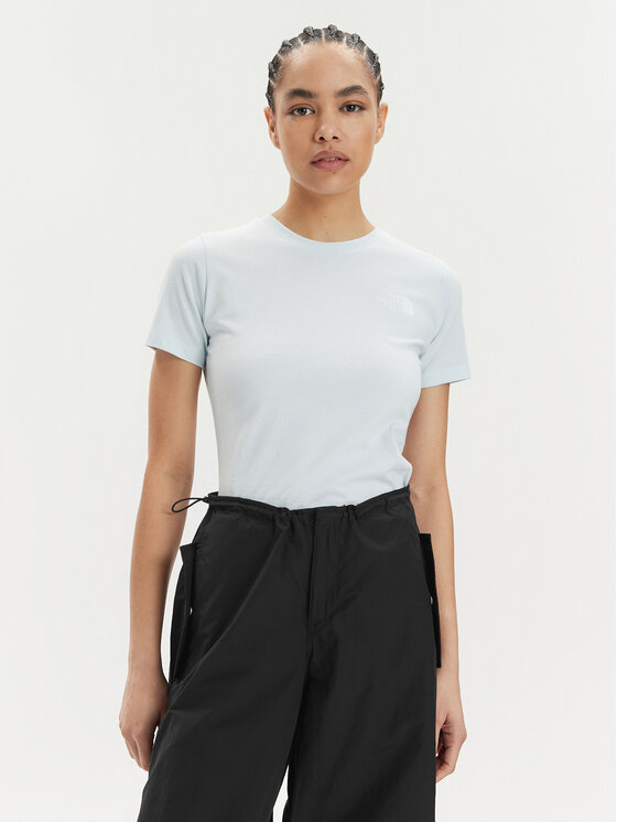 The North Face The North Face Camiseta Redbox NF0A87NM Celeste Regular Fit