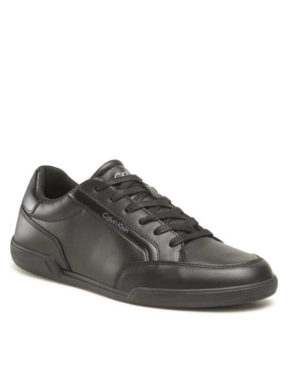 Calvin Klein Αθλητικά Calvin Klein Low Top Lace Up Lth HM0HM00821 Μαύρο