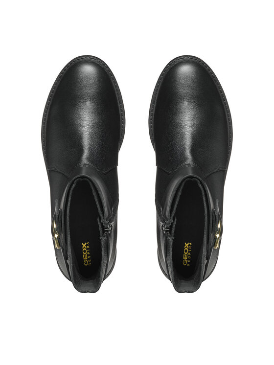 Geox Členková obuv Geox D Hoara D46FTB 04643 C9999 Čierna