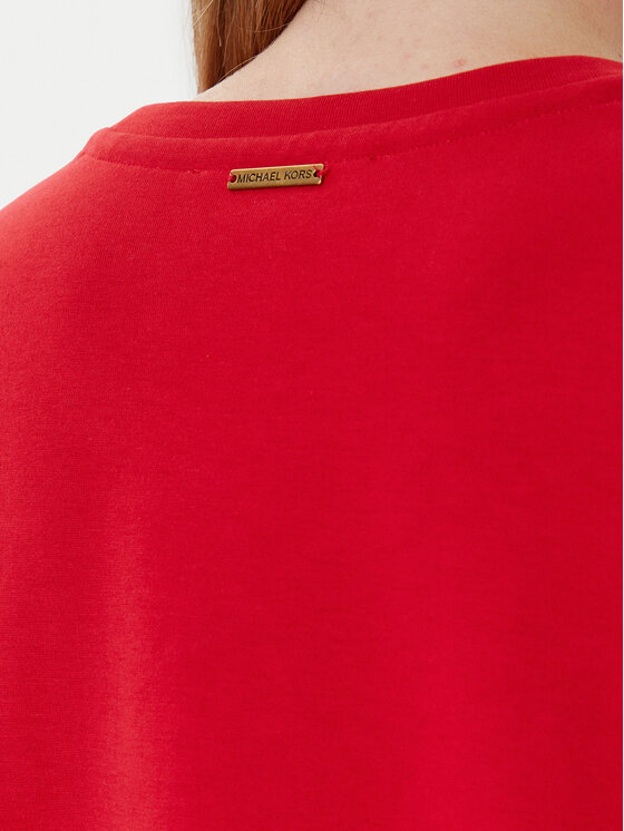 MICHAEL Michael Kors MICHAEL Michael Kors Футболка MT551T65MF Червоний Relaxed Fit