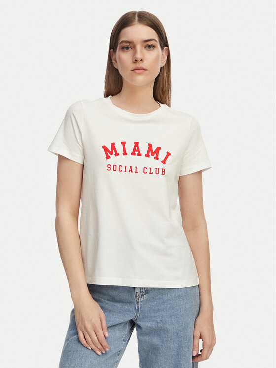 Vero Moda Vero Moda Camiseta Jida 10340948 Blanco Regular Fit
