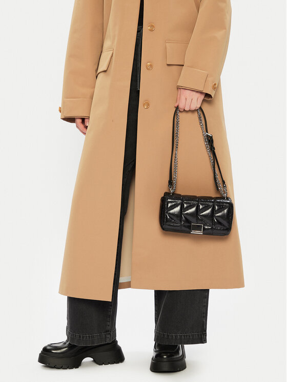 KARL LAGERFELD Ročna torba KARL LAGERFELD A1W30162 Črna