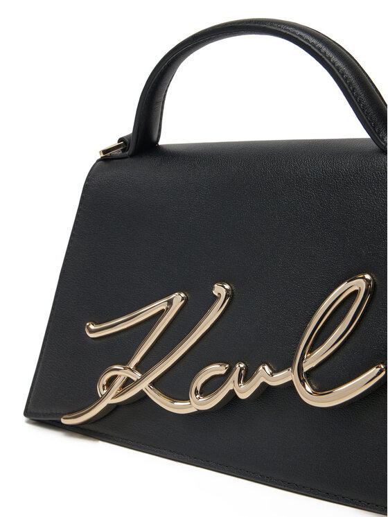 KARL LAGERFELD Дамска чанта KARL LAGERFELD A1W30036 Черен