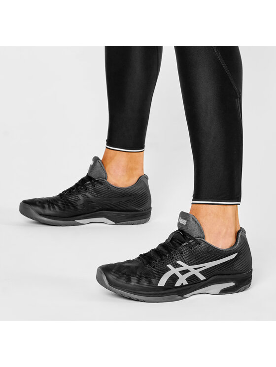 Asics Boty na tenis Asics Solution Speed Ff 1041A003 Černá