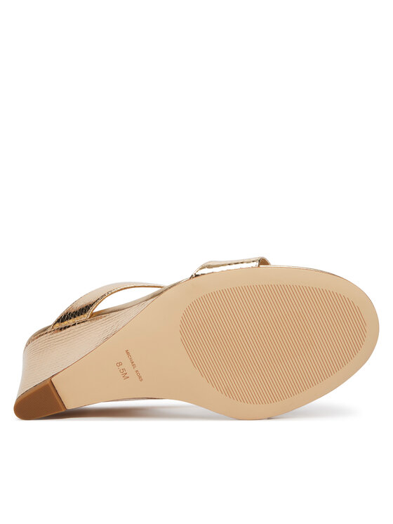 MICHAEL Michael Kors Шльопанці MICHAEL Michael Kors Cherie 40T6CHMS2M Золотий