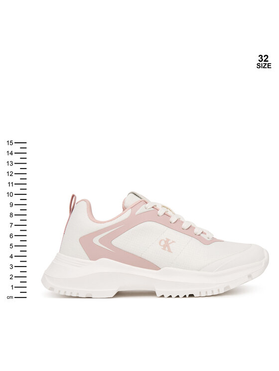 Calvin Klein Superge Calvin Klein Low Cut Lace-Up V3A9-83233-1844 S Bela