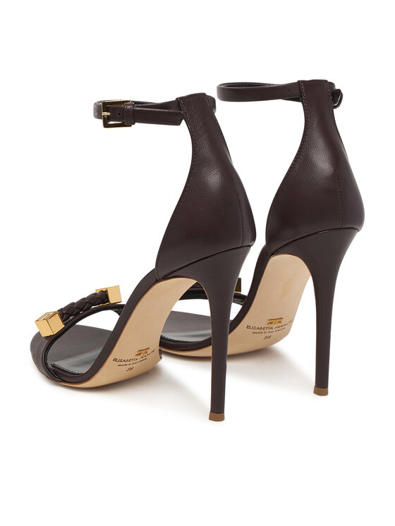 Elisabetta Franchi Sandale Elisabetta Franchi SA12L61E2 Smeđa