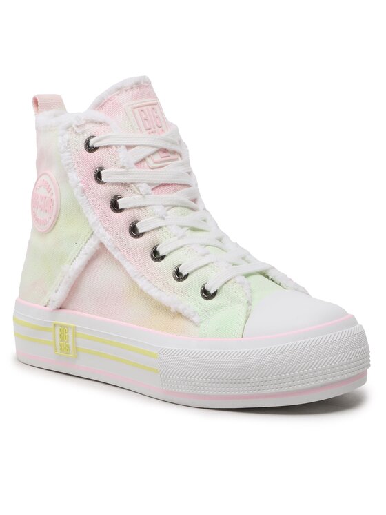 Big Star Shoes Plátenky Big Star Shoes LL274177 Zelená