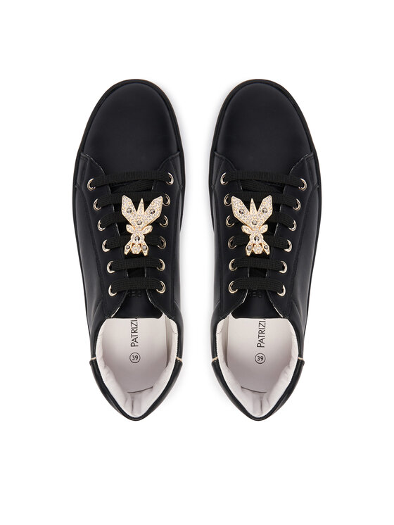 Patrizia Pepe Sneakersy Patrizia Pepe PPJ907.41 Černá