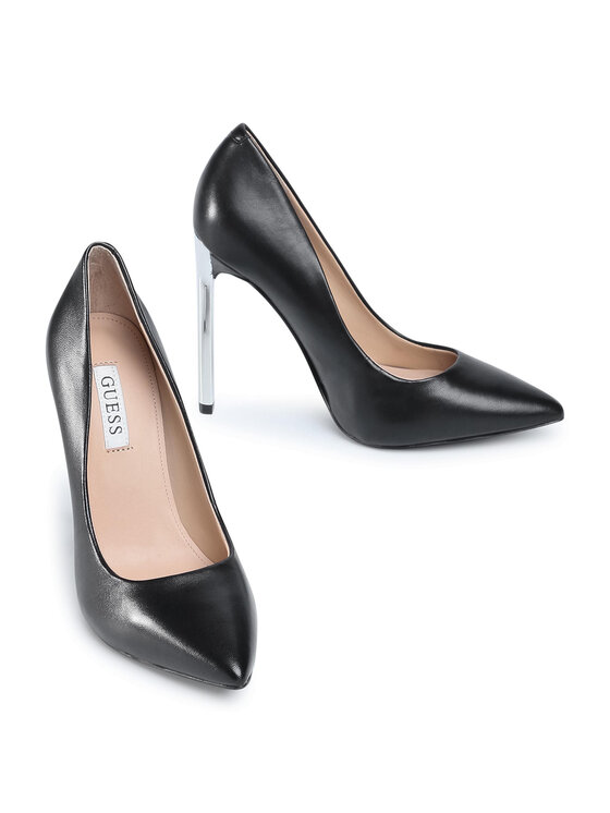 Guess Туфлі на шпильці Guess Edma FL7EDA LEA08 Чорний