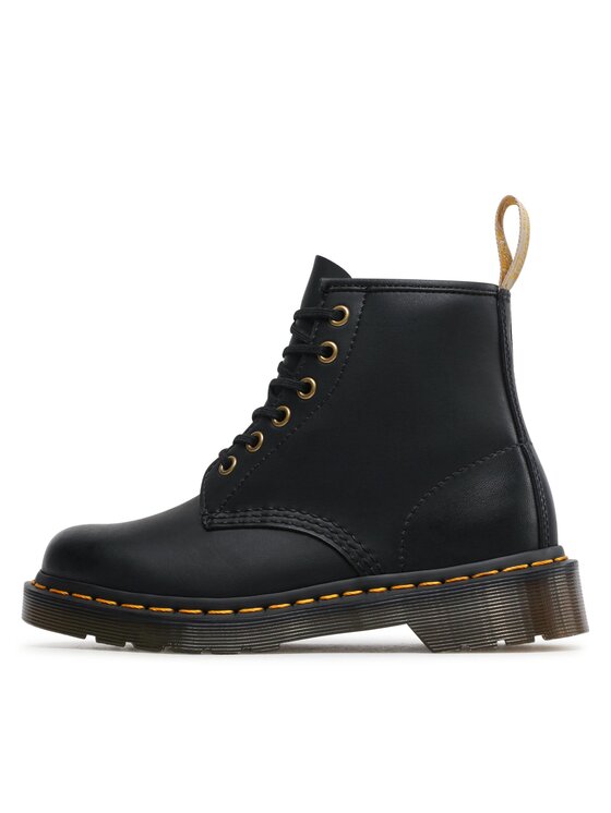 Dr. Martens Šņorzābaki Dr. Martens Vegan 101 23984001 Melns