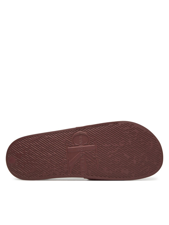 Calvin Klein Jeans Ciabatte Calvin Klein Jeans Slide Hf Mono Cv YM0YM01282 Marrone