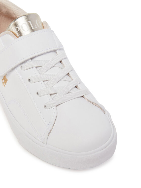 Polo Ralph Lauren Sneakersy Polo Ralph Lauren RF104099 Biela