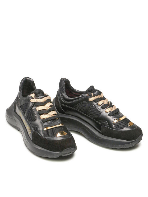 LOVE MOSCHINO Sneakersy LOVE MOSCHINO JA15306G0EJ9100A Čierna
