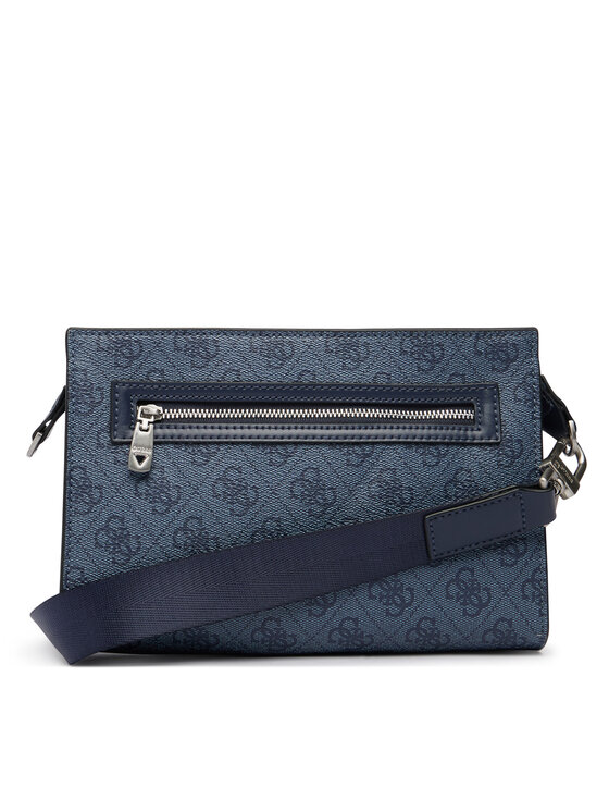 Guess Плоска сумка Guess HMMILO P6157 Cиній