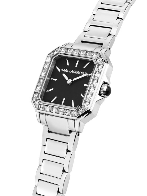 KARL LAGERFELD Sat KARL LAGERFELD R0553102502 Srebrna