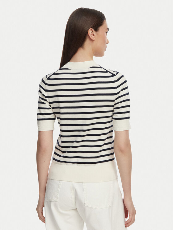 Tommy Hilfiger Tommy Hilfiger Maglione WW0WW49705 Bianco Slim Fit