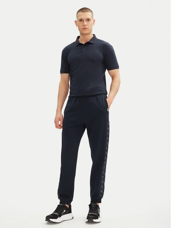 EA7 Emporio Armani EA7 Emporio Armani Поло 7M000228 AF10373 UB102 Cиній Regular Fit