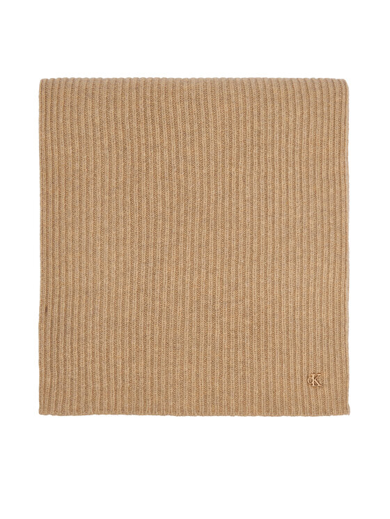 Calvin Klein Šál Calvin Klein LV04F8119G Tmavě béžová