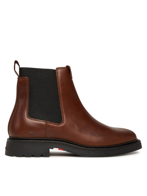 Tommy Hilfiger Jātnieku stila puszābaki Tommy Hilfiger Comfort Lwt FM0FM05591 Brūns