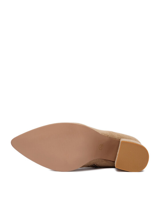 DeeZee Botki DeeZee 5628-1 Beżowy
