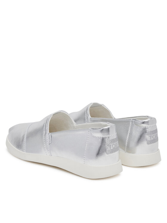 Toms Туфлі Toms Alpargata Plus 10021745 Срібний