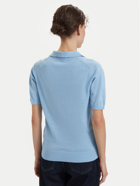 Beverly Hills Polo Club Beverly Hills Polo Club Polo P-SS26W-M550273 Ανοιχτό μπλε Regular Fit