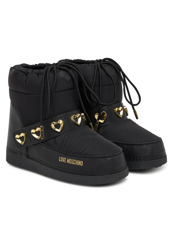 LOVE MOSCHINO Sniega zābaki LOVE MOSCHINO JA24182G0NISD00A Melns