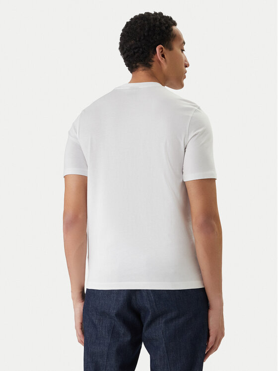 Bugatti Bugatti Camiseta 8350-75045C Blanco Regular Fit
