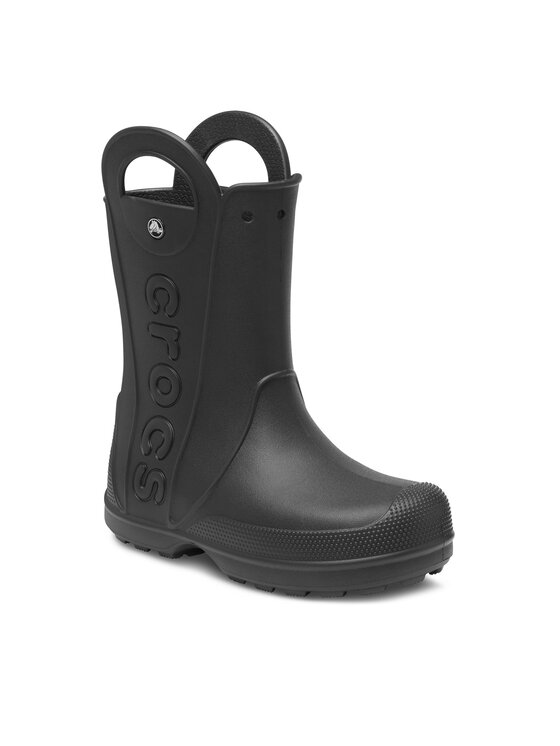 Crocs Gumijasti škornji Crocs Handle It Rain Boot 210956 Črna