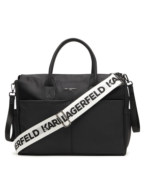 Karl Lagerfeld Kids Bolso para carrito de bebé Karl Lagerfeld Kids Newborn D2 Z31194 Negro