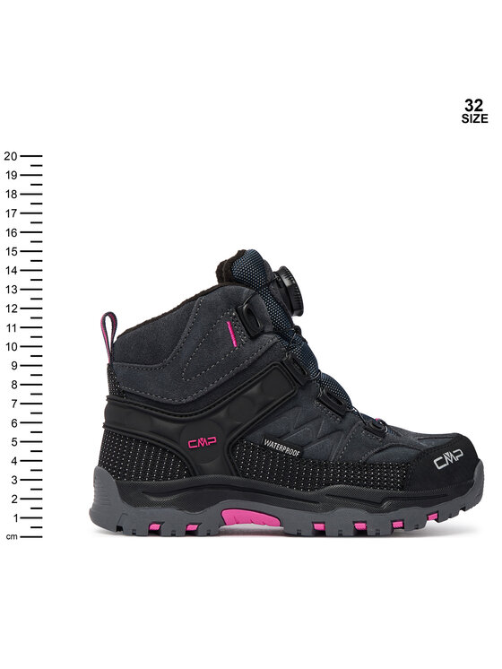 CMP Trekkingi CMP Kiruna Mid FitGo Fleece Wp 3Q57894 Czarny