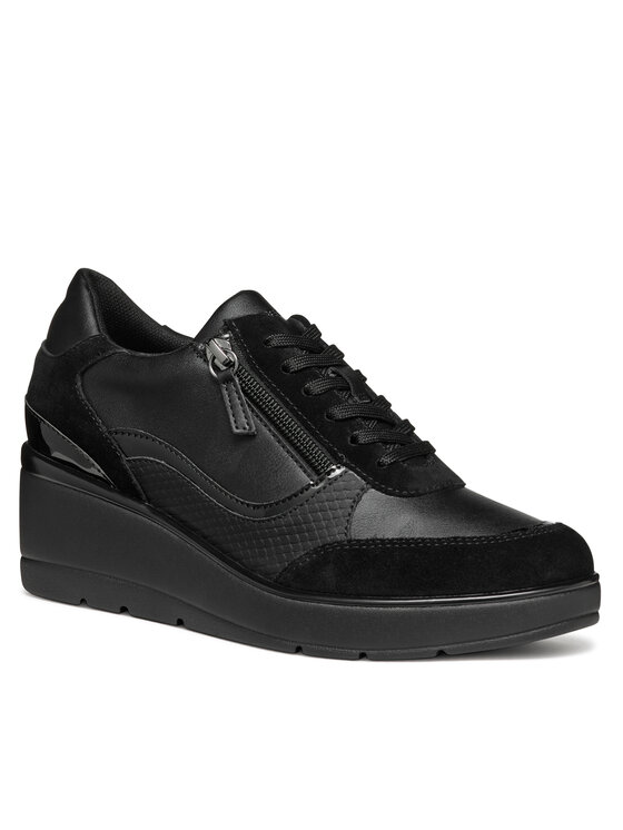 Geox Sneakers Geox D Ilde D46RAA 05422 C9999 Nero